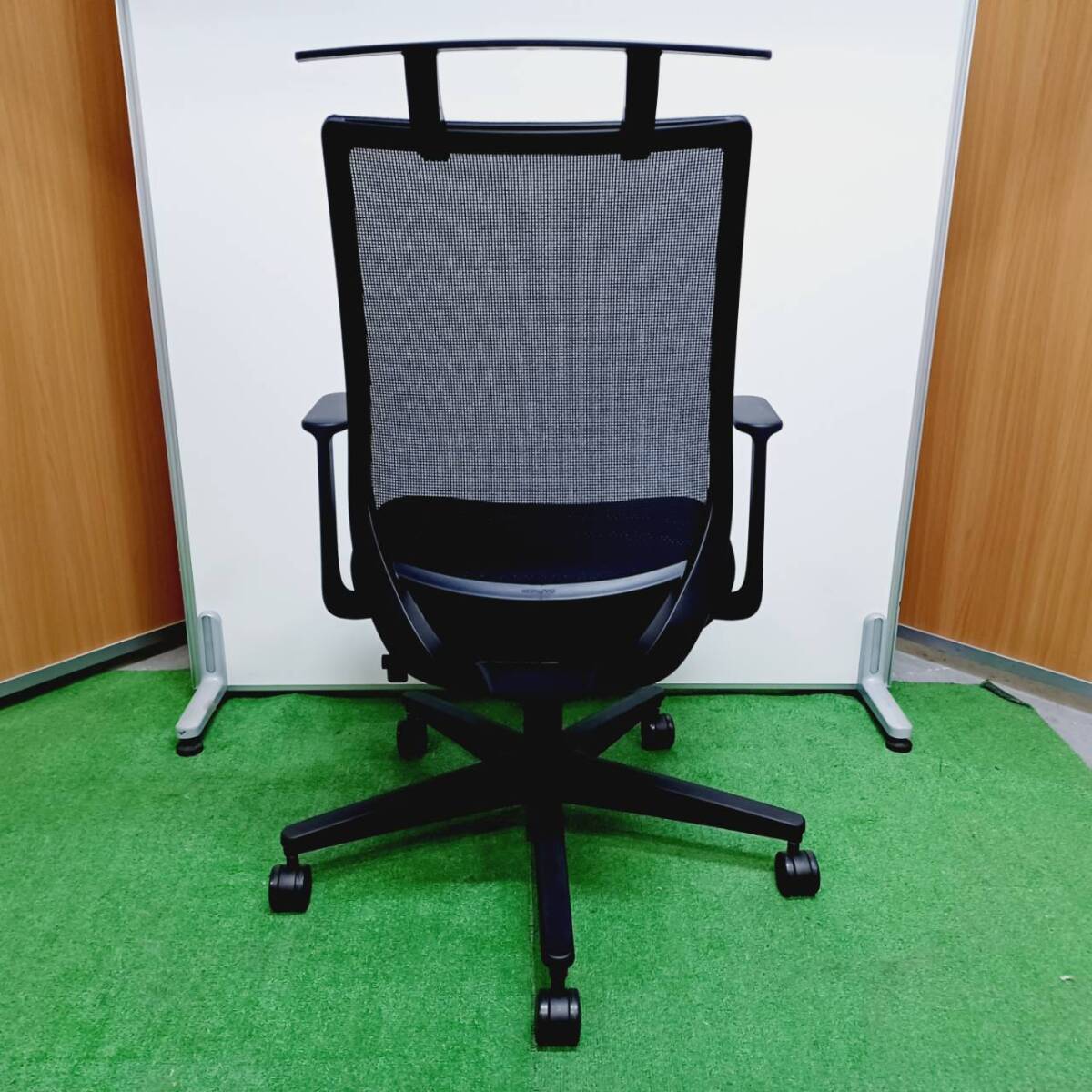 ★在庫多數(shù)!!☆KOKUYO コクヨ★Mitra2 ミトラ2☆C04F-BW-1★オフィスチェア メッシュチェア☆L型肘/ハンガー付き★ブラック☆2023年制!!★7