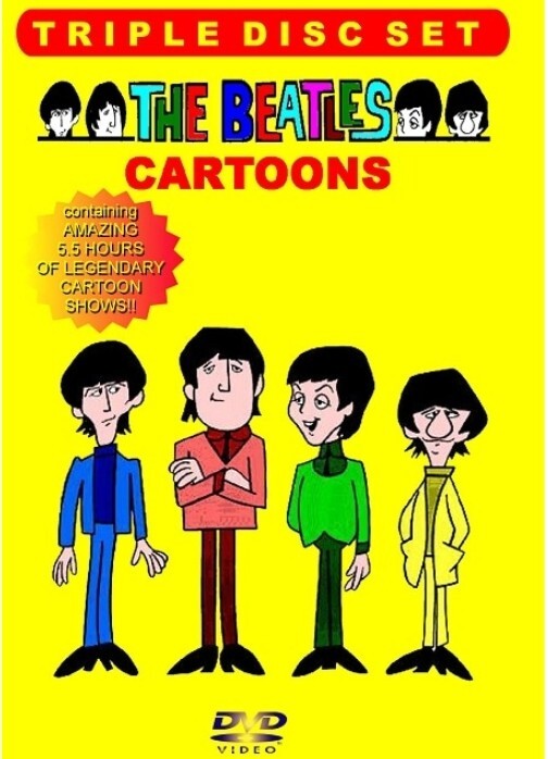 ロック、ポップス（洋楽） THE BEATLES CARTOONS 3DVD FOOTSTOMP