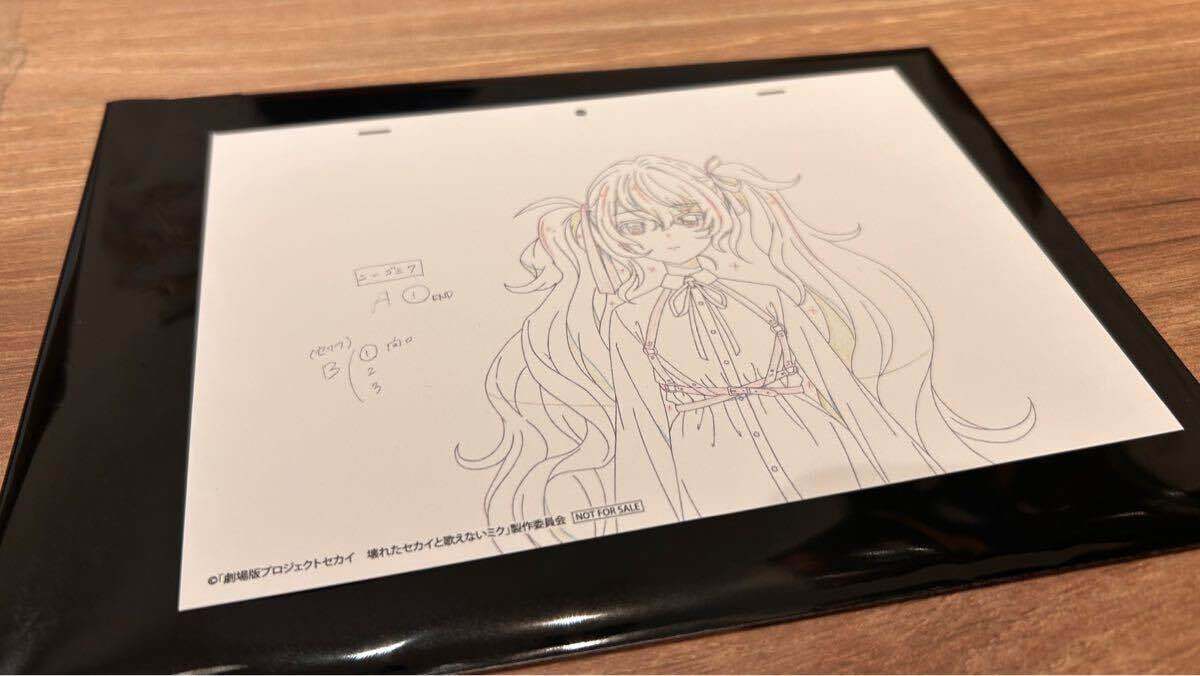 初音ミク 劇場版プロジェクトセカイ 入場者特典 アフレコミニ 初音ミク 劇場版プロジェクトセカイ 入場者特典 アフレコミニ