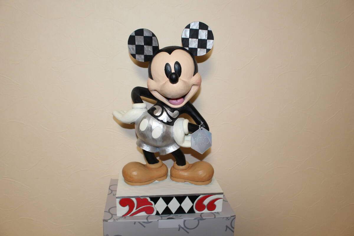 Jimshore!!!!! Walt Disney TRADITION Disney100 ミッキーマウス 45cm! BIG フィギュア NEW LIMTED 100year Anniversary　by ENESCO LLC