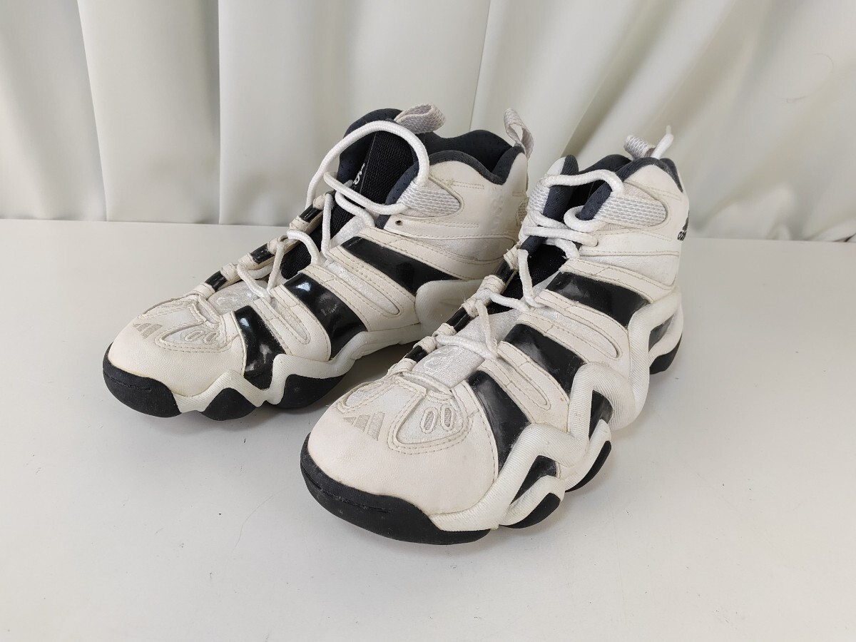 スニーカー adidas KB8 26.0cm ホワイト×ブラック 1997年制 オリジナル アディダス コービー?ブライアント