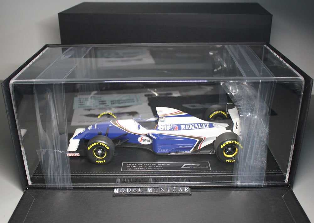 ▲入手困難！GP174B！世界限定500台！GP Replicas 1/18 WILLIAMS RENAULT FW16 1994 #2 新品 F1