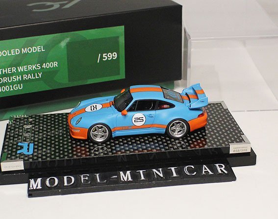 ▲超希少！#25！限定品！Air Cooled 1/64 ポルシェ Porsche 911 Gunther Werks 400R 新品