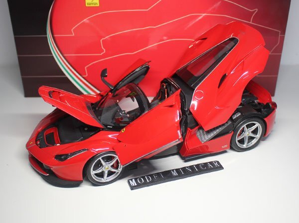 ▲最後1台！世界限定！超貴重な！BBR 1/18 ラ・フェラーリ Ferrari LaFerrari Aperta F70 新品