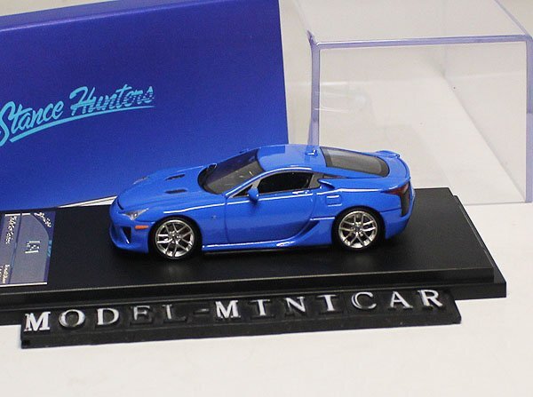 ▲入手困難！Blue！限定品！SH 1/64 レクサス Lexus LFA 新品 Resin Model