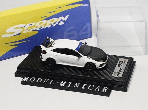 ▲超絶版！限定品！ HONDA 1/64 ホンダ Honda Civic シビックType R タイプ R 無限 FK8 Mugen Spoon Sport 白 新品