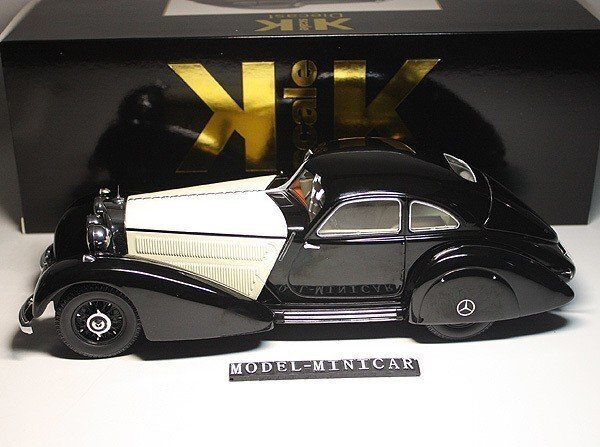 ▲限定品！白！KK-Scale 1/18 メルセデス ベンツ Benz 540K Type W24 1938