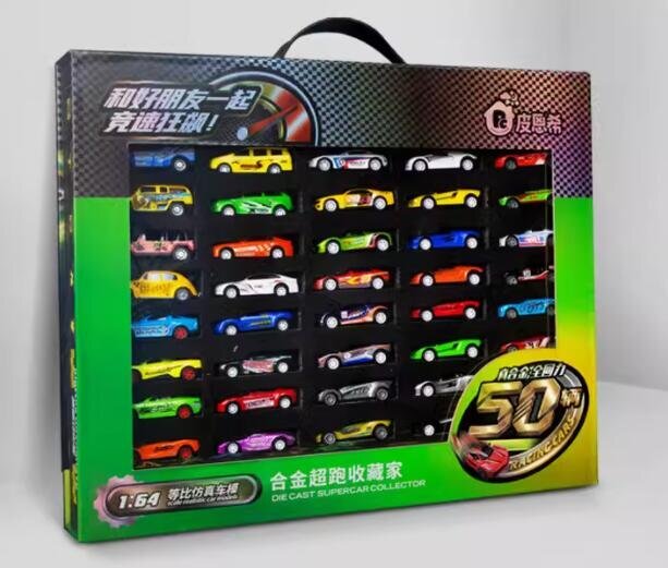 ▲ 1/64 慣性車 モデルカー minicar 50台set