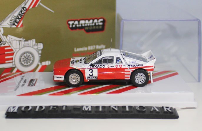 ▲超希少！限定品！Tarmac Works 1/64 Lancia 037 Rally Winner T64P-TL002-85RVH03 TW 新品