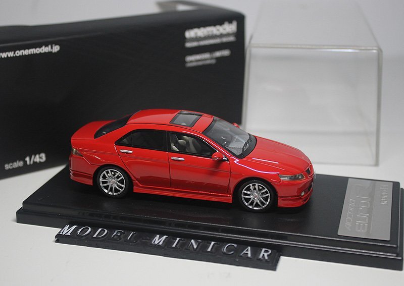 Amazon.co.jp: Red! World Limited! OneModel 1/43 Honda Accord