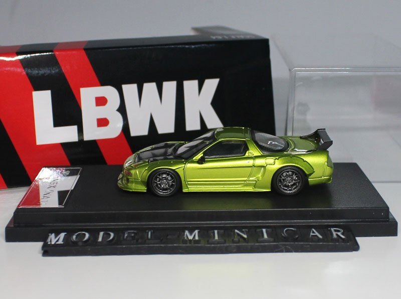 ▲超希少！Green！限定品！SM 1/64 ホンダ Honda NSX NA1 LBWK Liberty Walk LB Works 新品