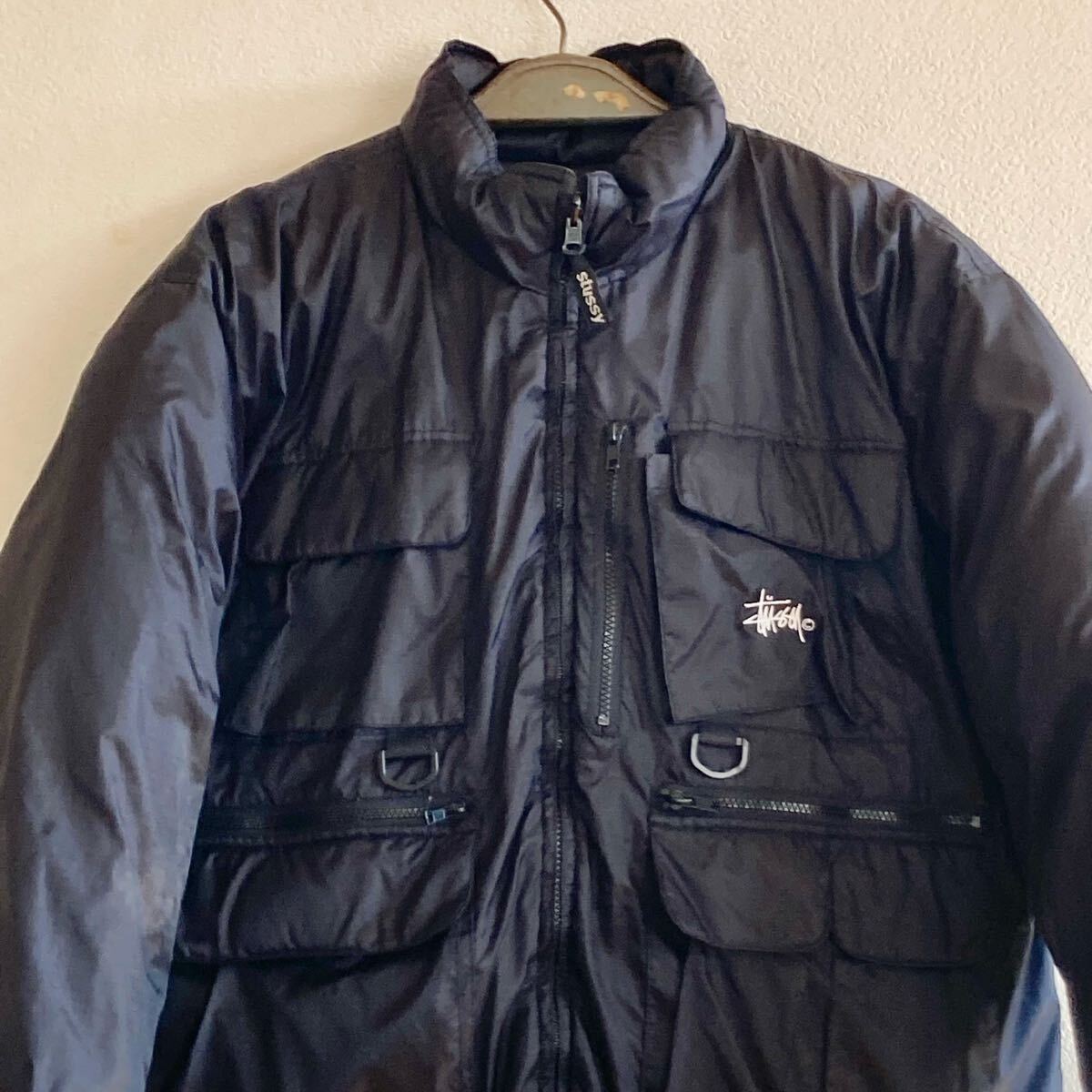 90s OLD STUSSY フィッシング ダウンジャケット 谷着用 SPIEWAK 90s OLD STUSSY フィッシング ダウンジャケット 谷着用 SPIEWAK