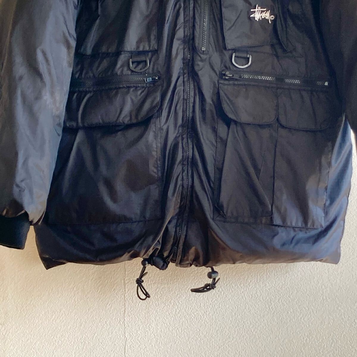 90s OLD STUSSY フィッシング ダウンジャケット 谷着用 SPIEWAK 90s OLD STUSSY フィッシング ダウンジャケット 谷着用 SPIEWAK