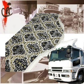 王朝 ダッシュマット スーパーグレート 平成8年4月-平成19年4月 トラック用品 内装 金華山 ダッシュボード TURN製 オーダーメイド