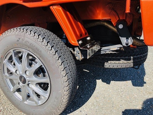 500 серия брызговик установка u Logo крепление, опора 2 шт. комплект 500 серия Daihatsu Hijet эпоха Heisei 26 год 9 месяц - действующий легкий грузовик tsuba.. крепление, опора брызговик нержавеющая сталь 