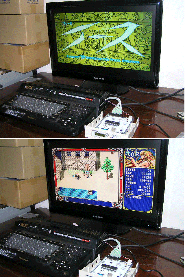 !_HxC Floppy Emulator соединительный кабель FS-A1FX / WX / WSX / ST /GT для быстрое решение!