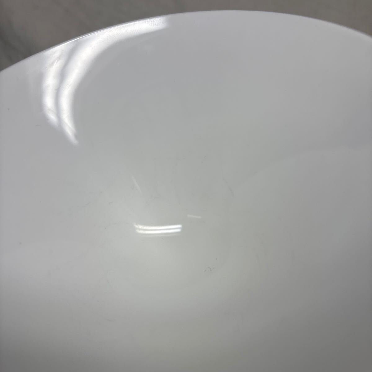 大阪/店舗受け取り可★Sghr スガハラグラス ブラックアンドホワイト サンデー L 白 デザートカップ アイスクリーム 約直径11.5cm×高さ8cm_画像6