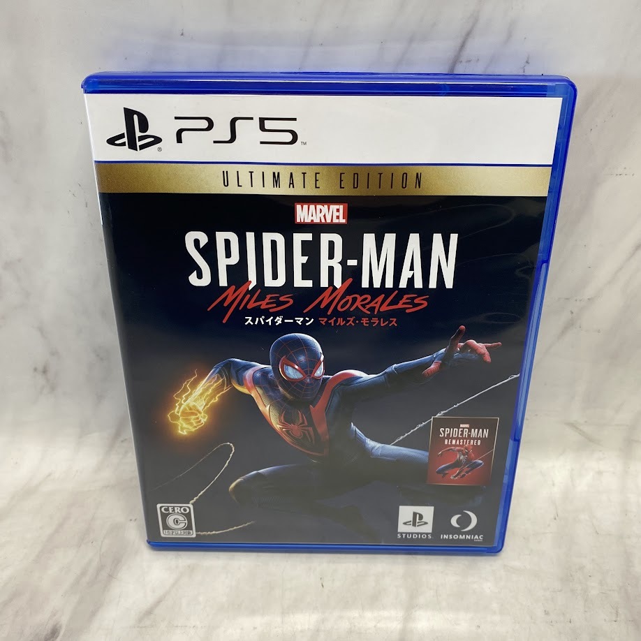 【極美品】【PS5】Marvels SpiderMan Miles Morales Ultimate Edition