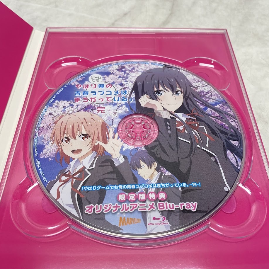 【開封済・未使用品】やはりゲームでも俺の青春ラブコメはまちがっている。完 限定版 -Switch