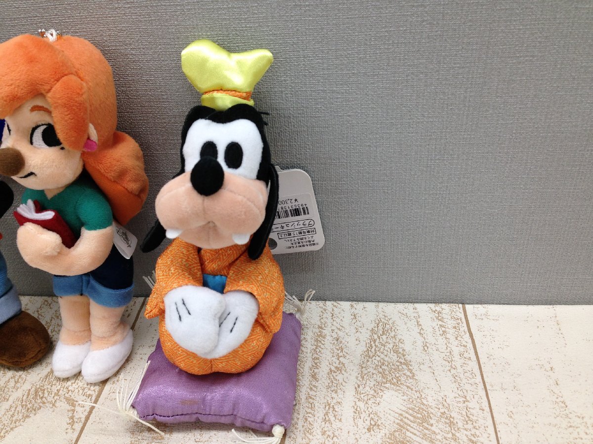 ◇ディズニー グーフィー マックス ロクサーヌ ぬいぐるみ 3点 ◇ディズニー グーフィー マックス ロクサーヌ ぬいぐるみ 3点