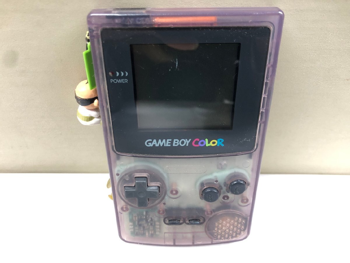 【TG-0350】Nintendo ゲームボーイカラー CGB-001 GAME BOY COLOR 通電OK ニンテンドー 任天堂 現状品 東京引取可 同梱可【千円市場】