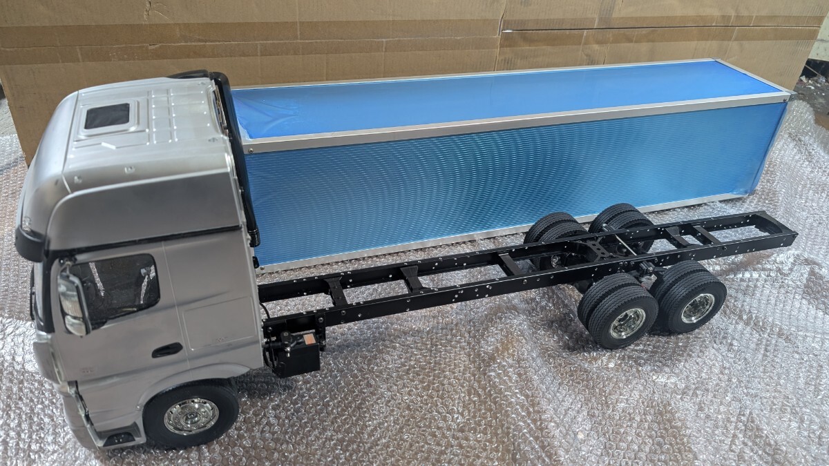 タミヤ 1/14 トラック 単車 アクトロス トレーラー パネルバン タミヤ 1/14 トラック 単車 アクトロス トレーラー パネルバン