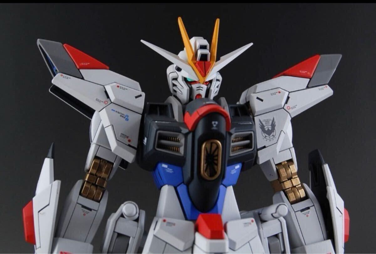 HG 1/144 マイティ―ストライクフリーダムガンダム 塗装改修完成 HG 1/144 マイティ―ストライクフリーダムガンダム 塗装改修完成