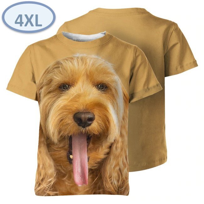 ドッグ 半袖 Tシャツ 【n-233-D】 4XLサイズ 犬 イヌ いぬ