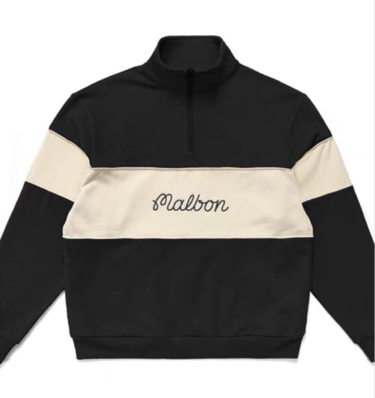 黒 XXL マルボンゴルフ MALBON GOLF ジップアップ トレーナー 黒 XXL マルボンゴルフ MALBON GOLF ジップアップ トレーナー シャツ