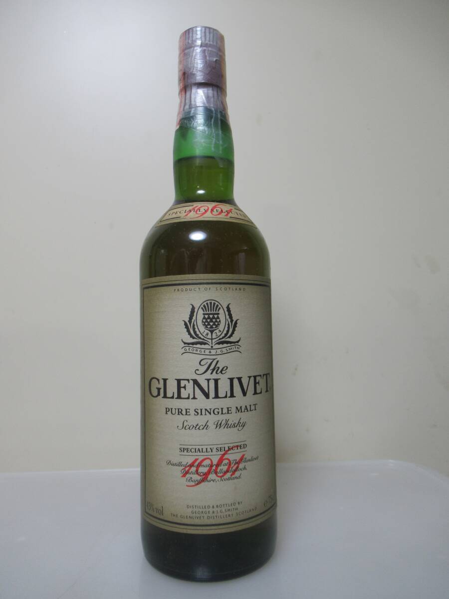 c017◆◆ザ・グレンリベット1961 ”スペシャリィ・セレクト”　43% 750ml　限定品　60年代超稀少オールド　OB◆◆1475500_画像1
