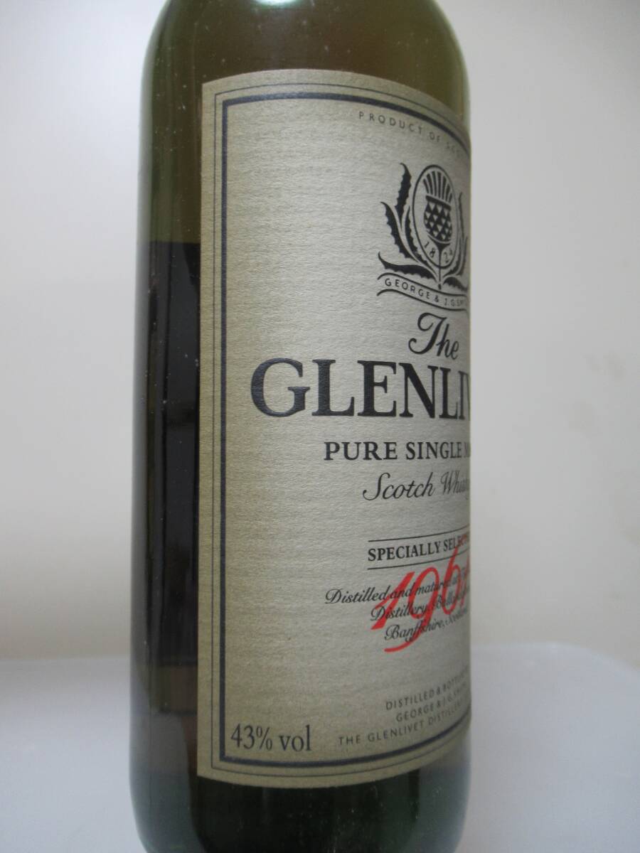 c017◆◆ザ・グレンリベット1961 ”スペシャリィ・セレクト”　43% 750ml　限定品　60年代超稀少オールド　OB◆◆1475500_画像2