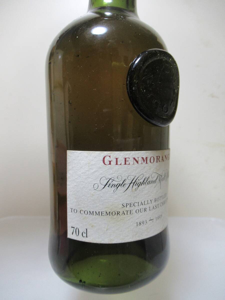 c034◆◆グレンモーレンジ・スペシャルボトリング 43% 1995年クリスマス限定記念ボトリング/スタッフ向 超稀少オールド OB◆◆_画像2