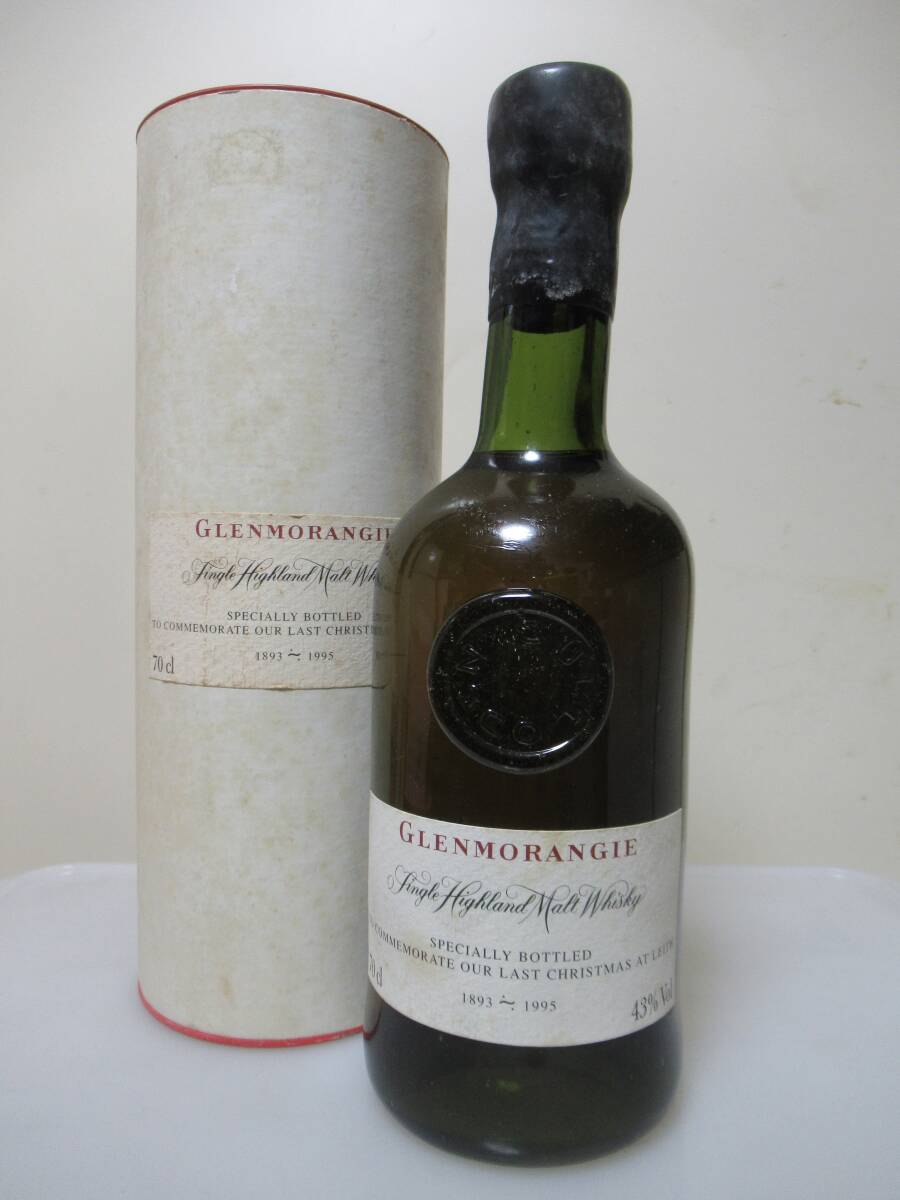 c034◆◆グレンモーレンジ・スペシャルボトリング 43% 1995年クリスマス限定記念ボトリング/スタッフ向 超稀少オールド OB◆◆_画像5