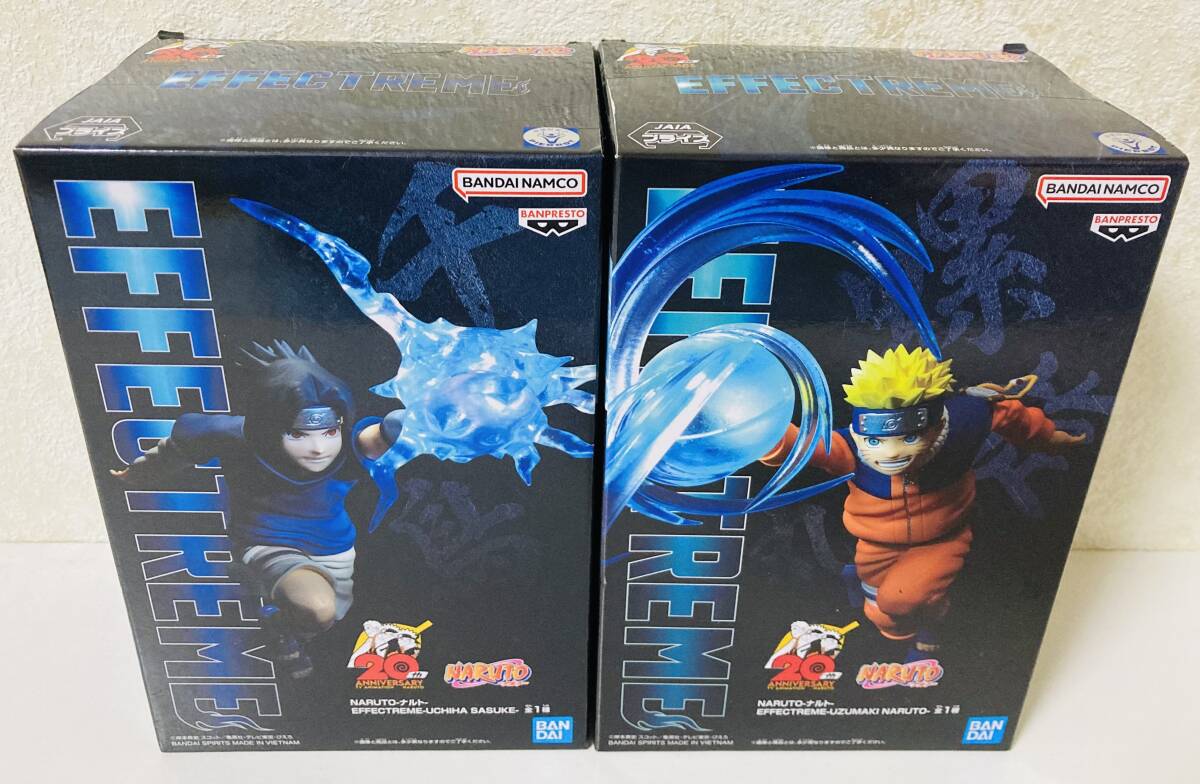 NARUTO-ナルト- EFFECTREME うずまきナルト うちはサスケ セット