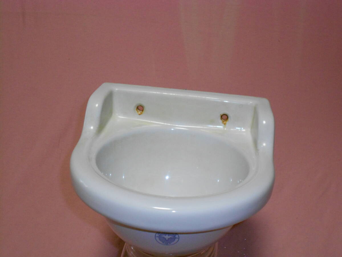 手洗い■陶器制?洗面?トイレ?便所?洗子臺(tái)?昭和レトロ?伊那制陶?INAX?白色■USED