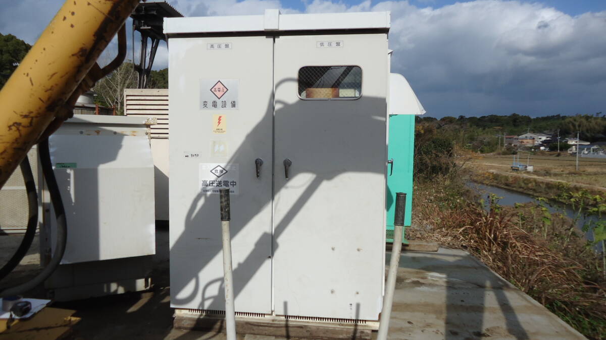 油谷 №3270 キュービクル 変電設備 高圧受電設備 250KVA 60HZ 油谷 №3270 キュービクル 変電設備 高圧受電設備 250KVA 60HZ