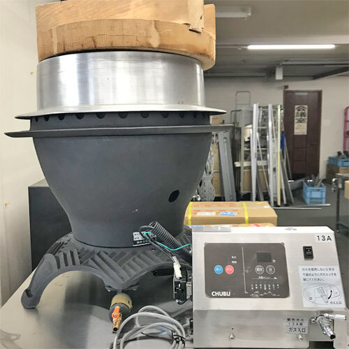 ガス制御ユニット付釜 中部コーポレーション GCFTGA 都市ガス 業務用 中古/送料別途見積