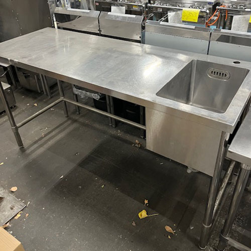 一槽シンク BGなし 業務用 中古/送料別途見積 一槽シンク BGなし 業務用 中古/送料別途見積