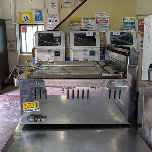 【業界最長1年保証】餃子焼機 マルゼン MGZ-066W 都市ガス 業務用 中古/送料別途見積_画像6