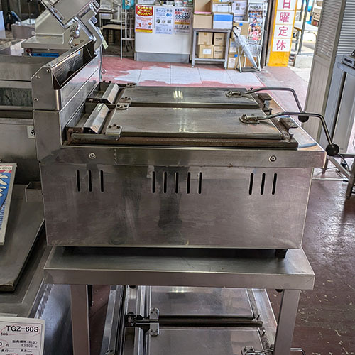 【業界最長1年保証】餃子焼機 マルゼン MGZ-066W 都市ガス 業務用 中古/送料別途見積_画像7