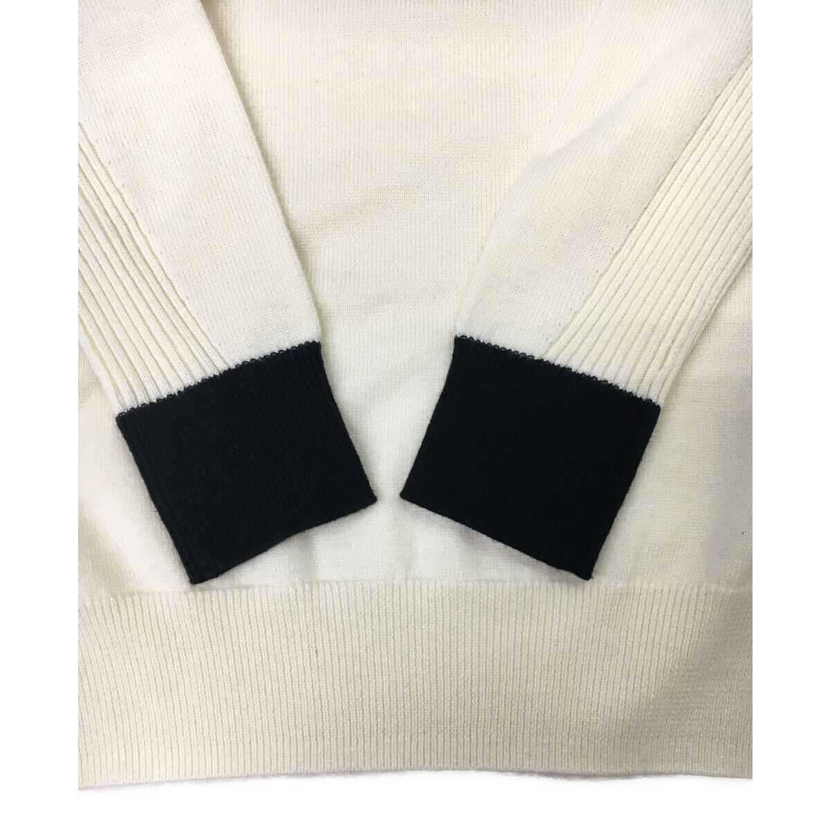coco б/у [ снижение цены ] Descente Golf DESCENTE женский свитер S белый белый ta-toru шея letter pack почтовый сервис плюс отправка возможно 101258
