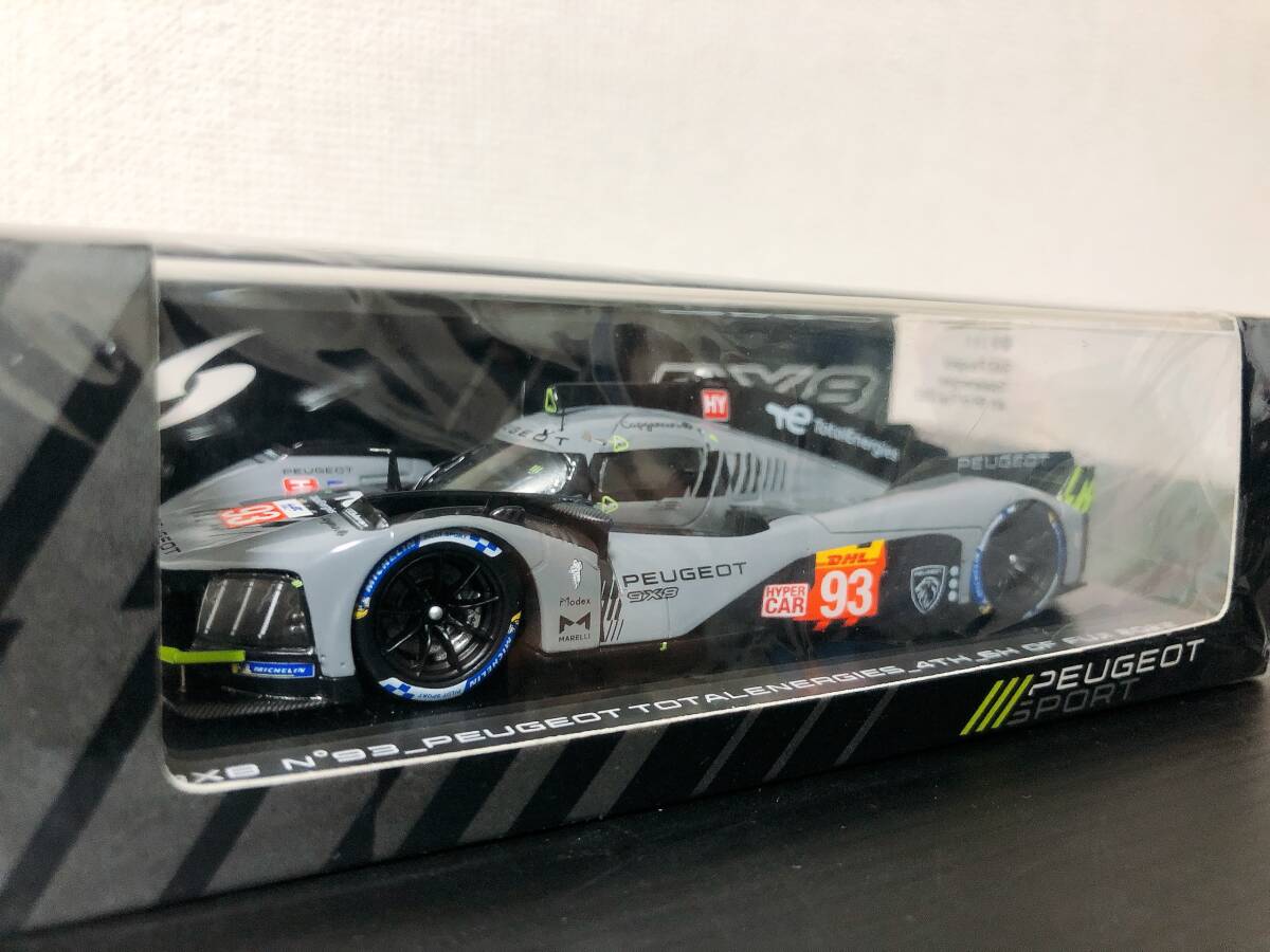 # ограничение 800pcs. Spark Model 1/43 2022 Peugeot 9X8 #93 Fuji 6h