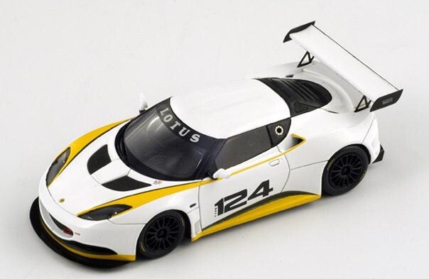 ■スパークモデル 1/43 2009 ロータスエヴォーラ タイプ124 プレゼンテーション