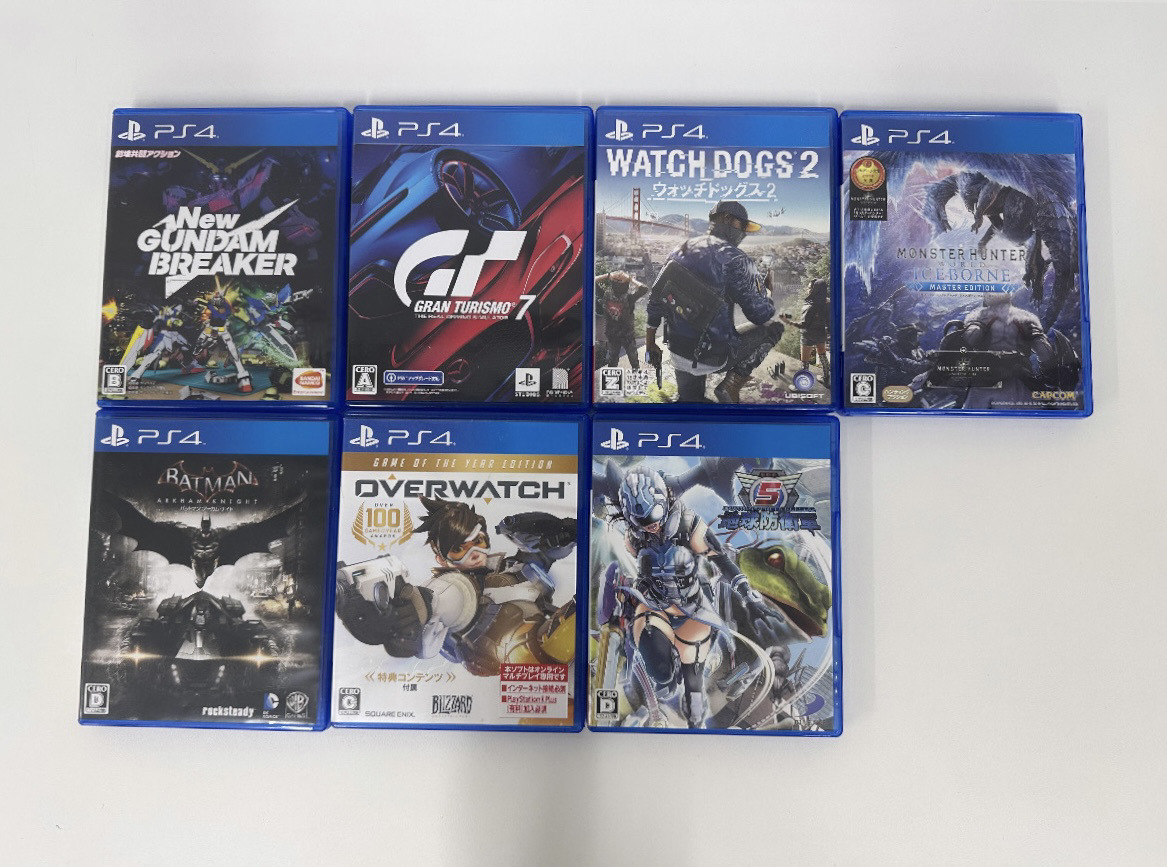 100円~☆PS4 PS4ソフト ソフト7点セット まとめ売り Newガンダムブレイカー GRANTURISMO7 ウォッチドッグス2 地球防衛軍5【動作確認済】(PS4ソフト)|売買されたオークション情報、Yahoo!オークション(旧ヤフオク!) の商品情報をアーカイブ公開 - オークファン(aucfan.com) 100円~☆PS4 PS4ソフト ソフト7点セット まとめ売り Newガンダムブレイカー GRANTURISMO7 ウォッチドッグス2 地球防衛軍5【動作確認済】(PS4ソフト)|売買されたオークション情報、Yahoo!オークション(旧ヤフオク!) の商品情報をアーカイブ公開 - オークファン(aucfan.com)