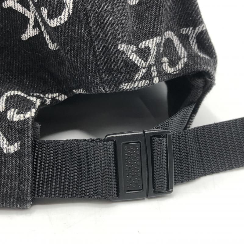 [ б/у ]Supreme 13SS Fuck Denim Camp Cap черный Supreme [240010457560]