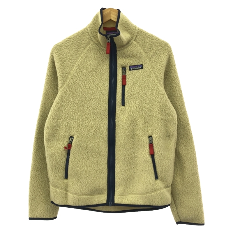 【中古】Patagonia フリースジャケット S ベージュ パタゴニア[240010457398]