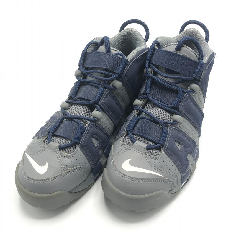 中古】NIKE Air More Uptempo '96 Cool Grey/White/Midnight 中古】NIKE Air More Uptempo '96 Cool Grey/White/Midnight