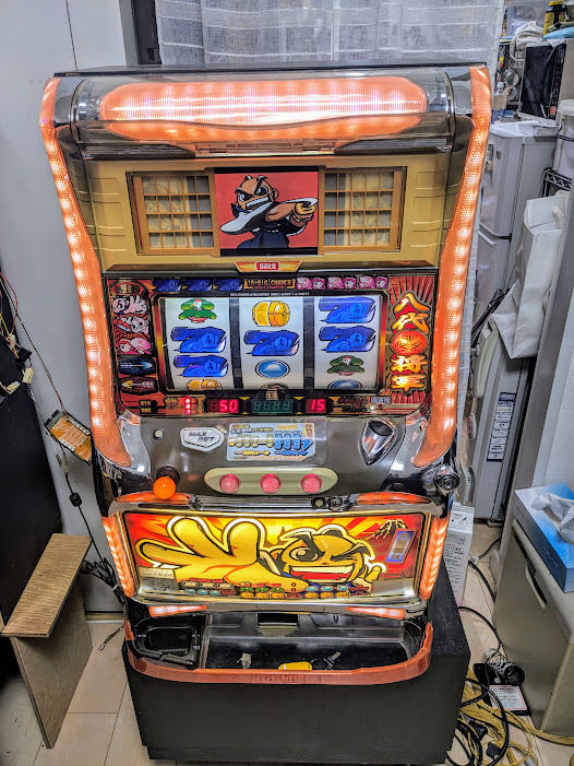 大都技研 Daito 初代吉宗S 殿パネル実機 レトロ コイン不要機 大都技研 Daito 初代吉宗S 殿パネル実機 レトロ コイン不要機