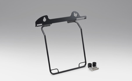 ソフテイルスリム(FLSL/18)用 サドルバッグガードDHW(ブラック/左側)＿キジマ_画像1