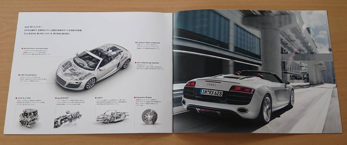 * Audi *R8 Spider 2010 год 2 месяц каталог * блиц-цена *
